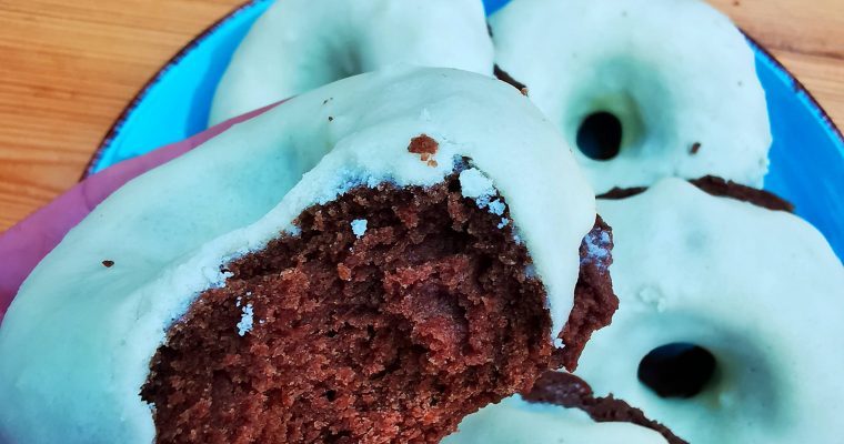 Keto Brownie Donuts zuckerfrei