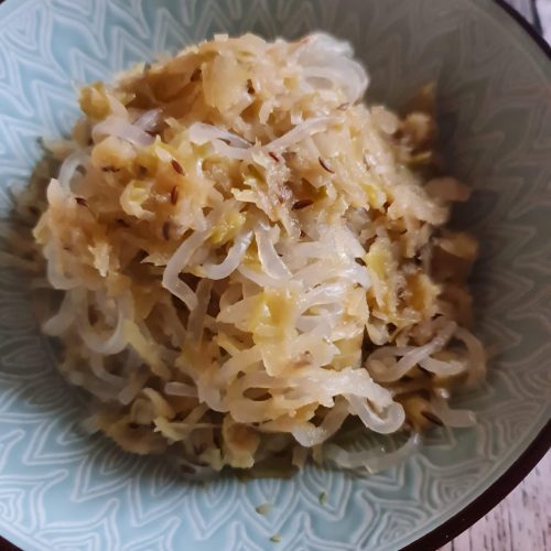 Keto Bayrisch Kraut Nudeln